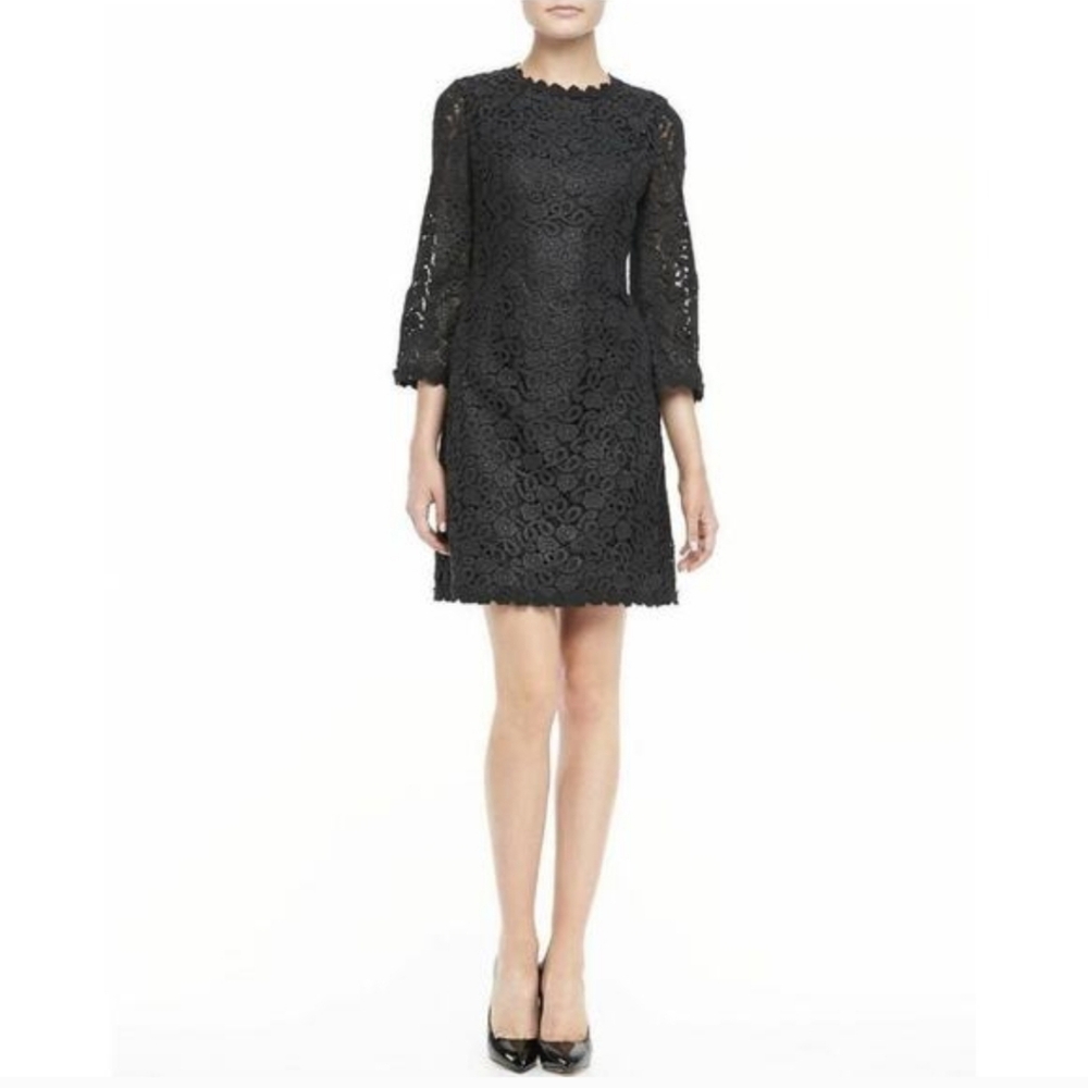 Kate Spade Black Lace Quinn Dress